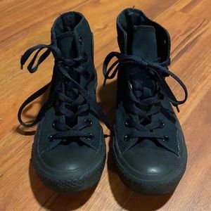 All black Converse